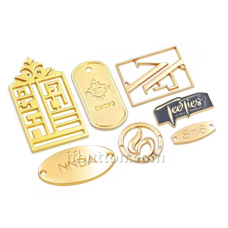 Metal Handmade Tags For Bags