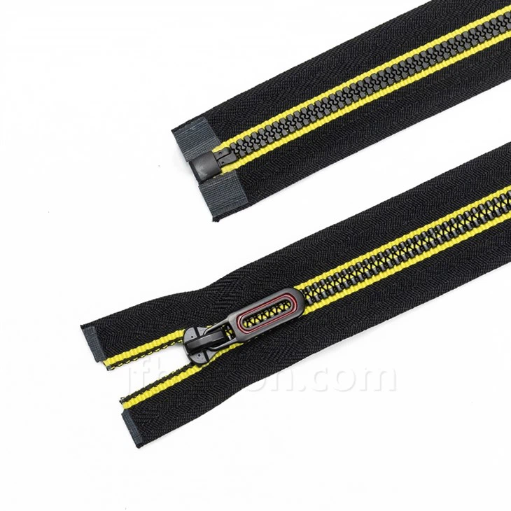 Heavy-duty Fire Resistant Separating Plastic Zippers suppliers