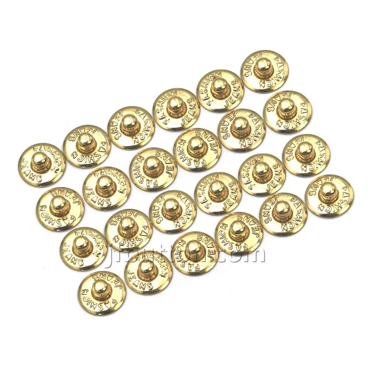 Jean Buttons And Rivets