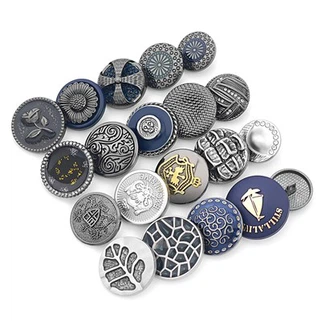 10 mm kovinski gumbi vojaškega mornarja