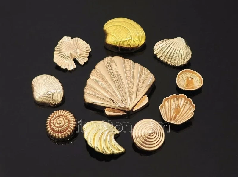 Seashell Shank Buttons Seashell Shank Buttons